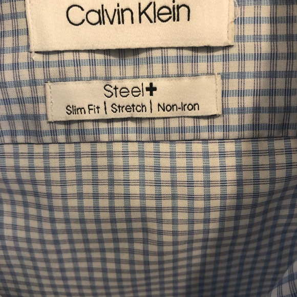 Men’s Calvin Klein Slim Fit Dress Shirt - Picture 7 of 7